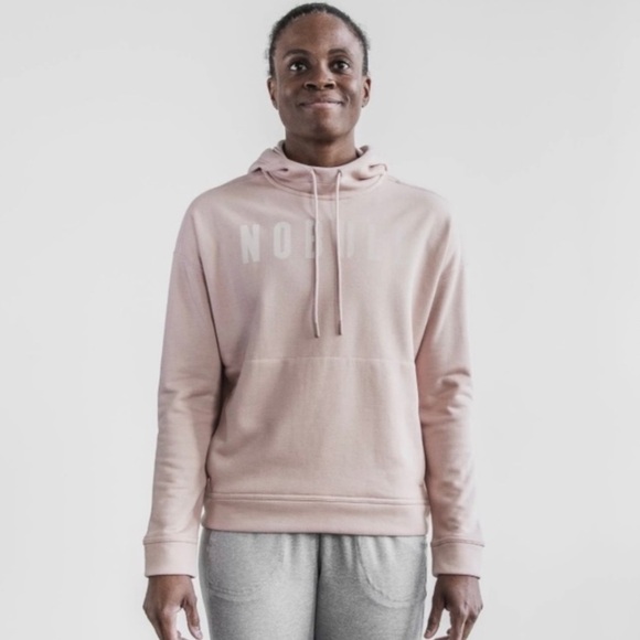 No Bull Women's NOBULL Hoodie Sweatshirt Rose Pink Size Large - Picture 1 of 11